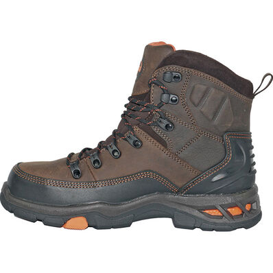 HOSS Traverse Men's Composite Toe Electrical Hazard Puncture-Resisting Waterproof Leather Work Boot, , large
