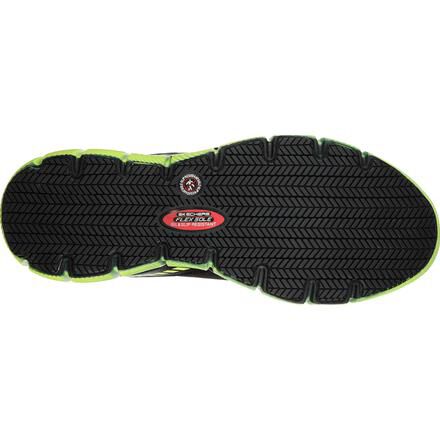 SKECHERS Work Telfin Rieg Men s Composite Toe Electrical Hazard Puncture Resisting Athletic Work Shoe 200006BLM