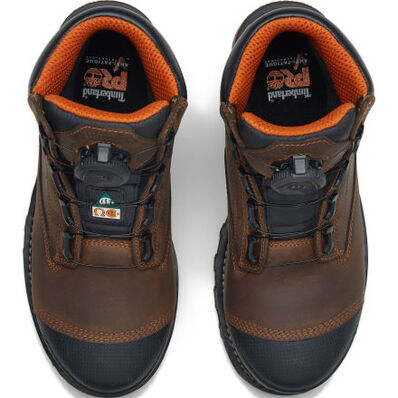 Timberland PRO Boondock CSA BOA Men's 6-inch Composite Toe Puncture-Resisting Waterproof Work Boot, , large