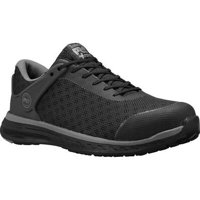 Timberland PRO Drivetrain Men's Composite Toe Electrical Hazard Black Athletic Work Shoe, , large