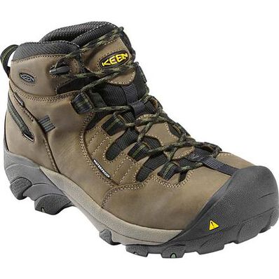 KEEN Utility® Detroit Steel Toe Waterproof Work Hiker, , large