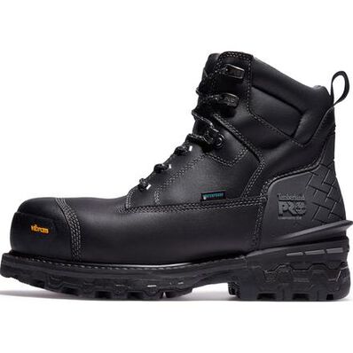 Timberland PRO Boondock HD Men's 6-inch Composite Toe Waterproof Logger Work Boot, , large