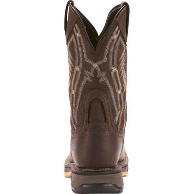 Ariat WorkHog XT Dare Men's 11-inch Carbon Nano Toe Electrical Hazard Pull-On Western Work Boot, , large