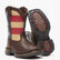 Lil' Rebel™ by Durango® Little Kids' Flag Western Boot, , large
