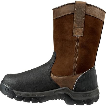 Carhartt pull on steel toe boots discount