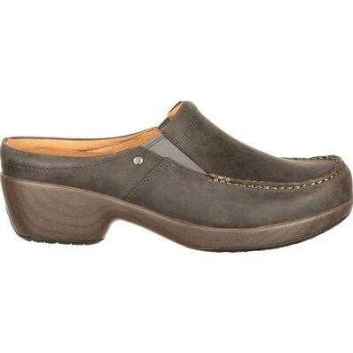 4Eursole Comfort 4Ever Women's Olive Moc-Toe Slide, , large