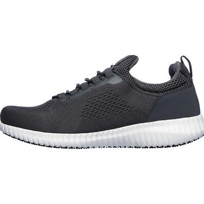 SKECHERS Work Cessnock Men's Slip-Resisting Electrical Hazard Slip-On Athletic Work Shoe, , large