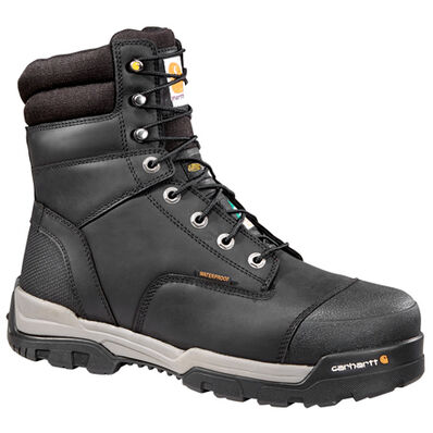 Carhartt Ground Force 8 inch CSA Composite Toe Puncture Resistant Insulated Waterproof Men's Work Boots, , large