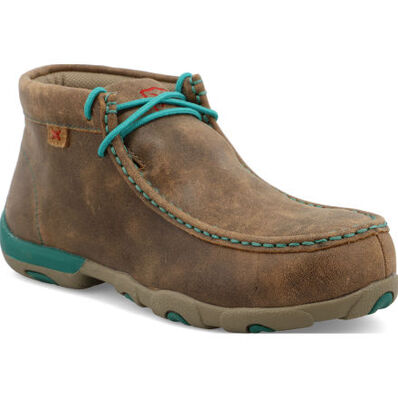 Twisted X Work Driving Moc Women's Alloy Toe Electrical Hazard Chukka Work Shoe, , large