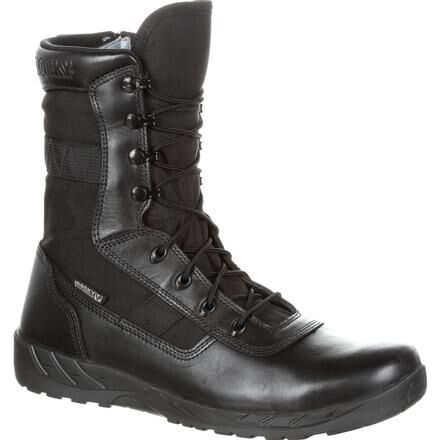 Rocky C7 Zipper Waterproof Duty Boot  8 Inches in height Light and flexible 