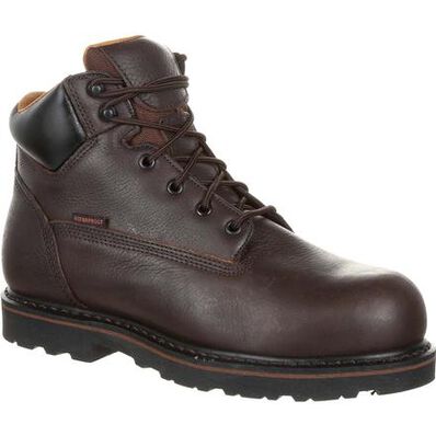 Lehigh Safety Shoes Steel Toe Waterproof Work Boot, RKK0155IA
