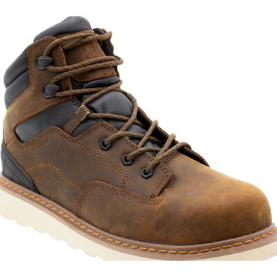 Northside Work Garner II Mid Wedge Men's Composite Toe Electrical Hazard Waterproof Work Boot, , large