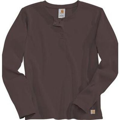 Carhartt Women's Long Sleeve Henley Shirt