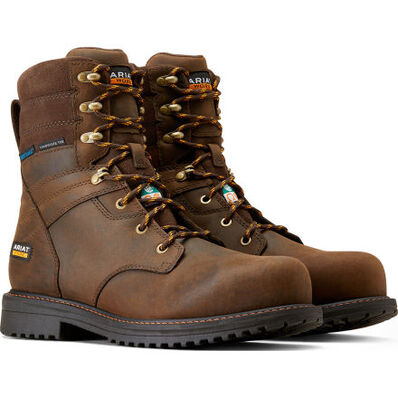 Ariat RigTEK CSA Men's 8-inch Composite Toe Electrical Hazard Puncture-Resisting Waterproof Work Boot, , large