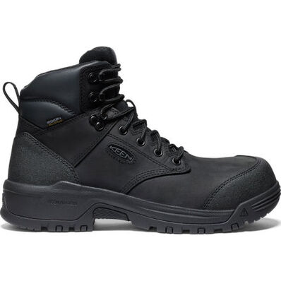 KEEN Utility® Evanston Men's Carbon Fiber Toe Electrical Hazard Waterproof Work Boot, , large