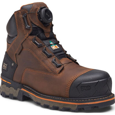 Timberland PRO Boondock CSA BOA Men's 6-inch Composite Toe Puncture-Resisting Waterproof Work Boot, , large