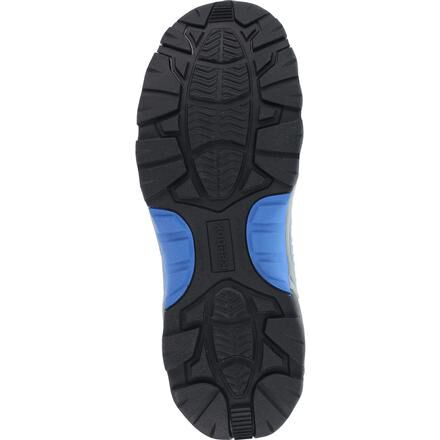 Black Blue Composite Toe Work Athletic Shoe Reebok Heckler