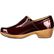 4Eursole Comfort 4Ever Women's Burgundy Patent Slip-On Shoe, , large
