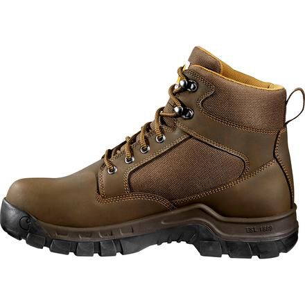 Flexible steel toe boots top