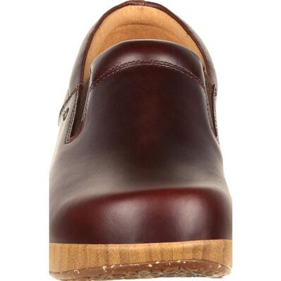 4Eursole Comfort 4Ever Women's Mahogany Slip-On Shoe, , large
