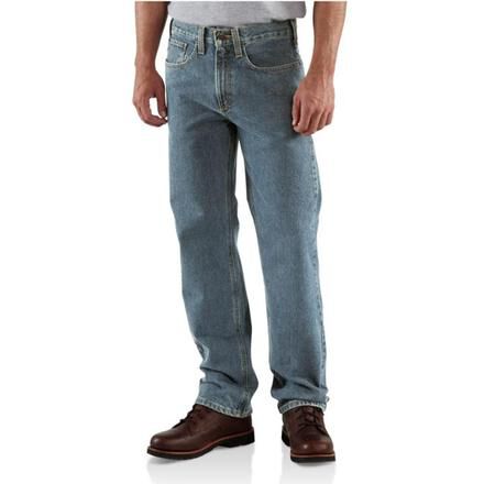 人気アイテム Carhartt Traditional-Fit Straight-Leg Jeans, #B480LVB ボトムス