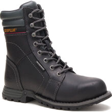 Cat Echo Women's 8-inch Steel Toe Electrical Hazard Waterproof Leather Work Boot