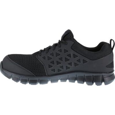 Reebok Sublite Cushion Work Men's Composite Toe Static-Dissipative Slip-Resistant Work Athletic Shoe, , large