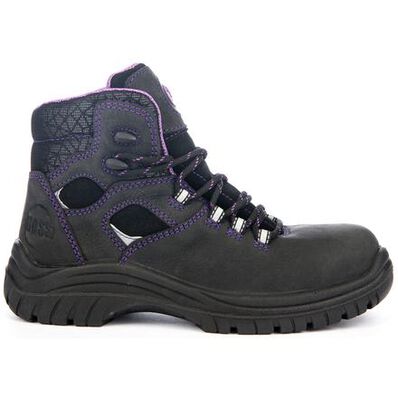 HOSS Lacy Women's 6 inch Composite Toe Electrical Hazard Puncture-Resistant Waterproof Work Boot, , large