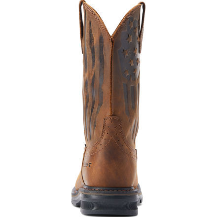 Ariat Sierra Shock Shield Patriot Men s 10 inch Steel Toe Electrical Hazard Western Work Boot