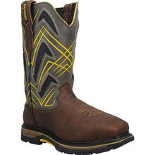 Dan Post Cyclone Men's 12-inch Composite Toe Electrical Hazard Waterproof Western Work Boot