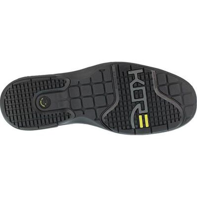 Florsheim Work Loedin Men's Steel Toe Static-Dissipative Black Dress Wingtip Oxford, , large