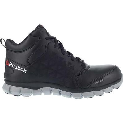 Reebok Sublite Cushion Work Alloy Toe Electrical Hazard Athletic Work Shoe, , large