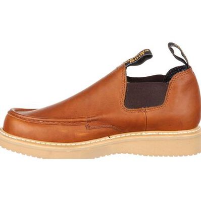 Georgia Boot Wedge Romeo Work Shoe, , large