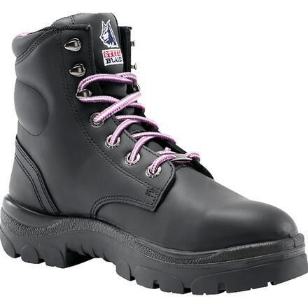 Steel Blue Argyle Women s 6 inch Steel Toe Leather Work Boot ST812892