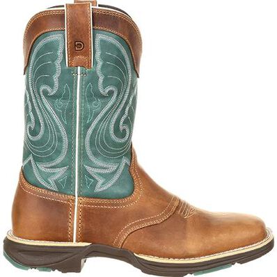 Durango® Ultra-Lite™ Women's Emerald Saddle Western Boot, , large