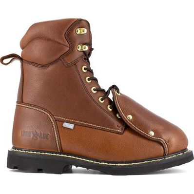 Iron Age Groundbreaker Men's 8-inch External Met Guard Steel Toe Work Boot, , large