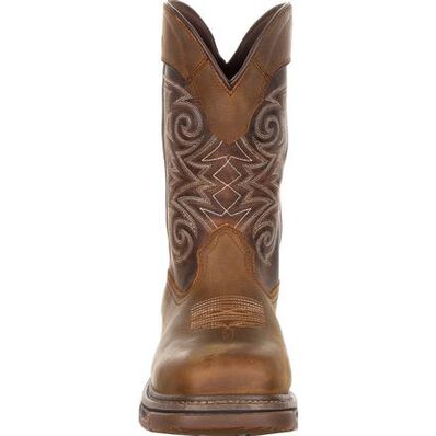 Rocky Iron Skull Composite Toe Waterproof Western Boot, , large