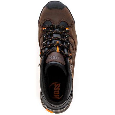 HOSS Tracker Men's 5 inch Composite Toe Electrical Hazard Waterproof Leather Work Hiker, , large