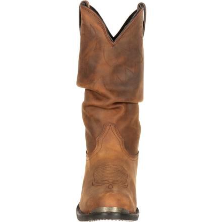 Men s Distressed Western Slouch Boot Durango Boot SW542