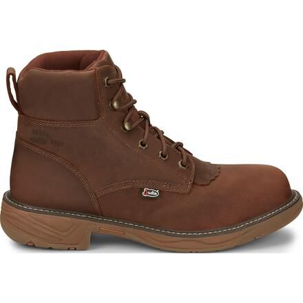Justin 6 inch work boots discount