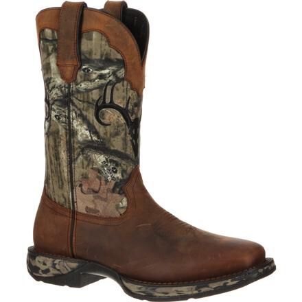 Rebel by Durango Waterproof Camo Deer Skull Western Boot