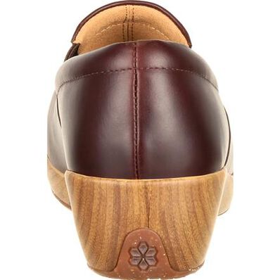 4Eursole Comfort 4Ever Women's Mahogany Slip-On Shoe, , large