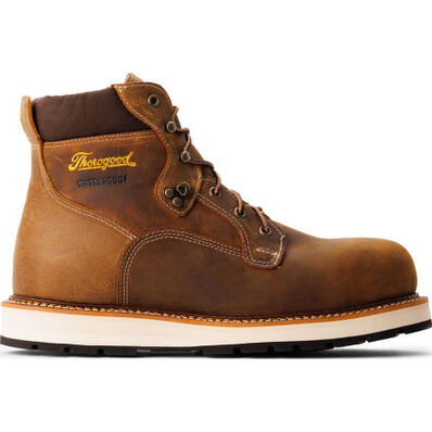 Thorogood Iron River Men's Composite Toe Electrical Hazard Waterproof Wedge Work Boot, , large