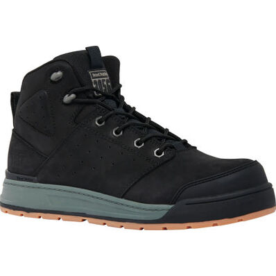 Hard Yakka 3056 INT Men's Composite Toe Static-Dissipative Puncture-Resisting Side Zip Work Hiker, , large