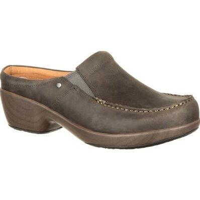 4Eursole Comfort 4Ever Women's Olive Moc-Toe Slide, , large