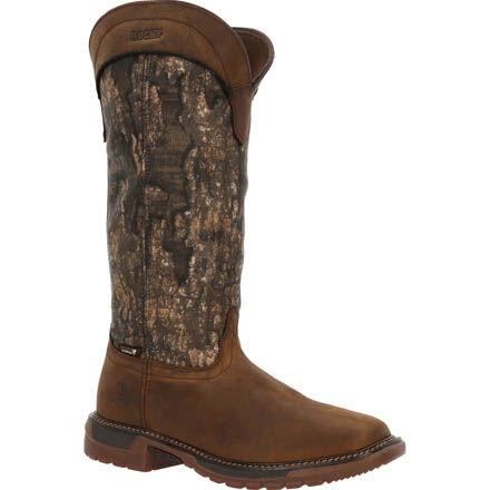 Rocky Original Ride FLX Men s Waterproof Camo Zipper Snake Boot RKW0348