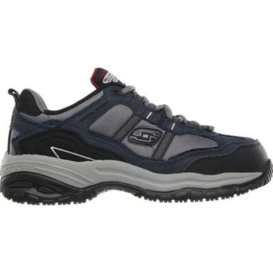 SKECHERS Work Soft Stride-Grinnel Men's Composite Toe Electrical Hazard Slip-Resistant Athletic Work Shoe, , large