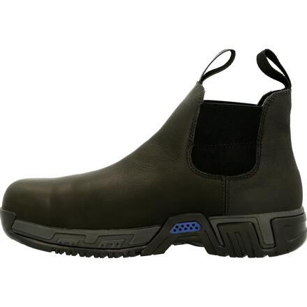 MICHELIN HydroEdge Men s Puncture Resistant Alloy Toe Waterproof Chelsea Work Boot MIC0008