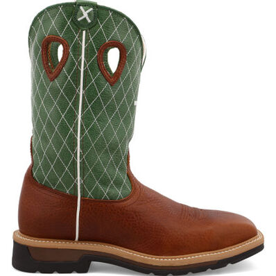 Twisted X Lite Men's Steel Toe Electrical Hazard Western Work Boot, , large