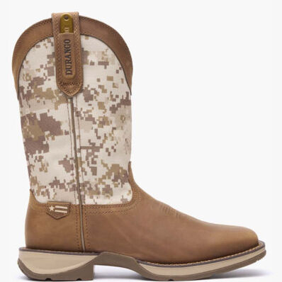 Rebel™ by Durango® Desert Camo Pull-on Western Boot, , large